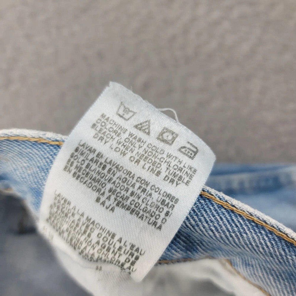 Cabelas Jeans Mens 40x32 Blue Denim Light Wash Straight Outdoors Hunting Hiking - Picture 6 of 15